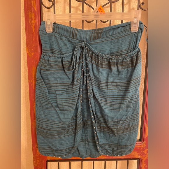 Vintage Urban Outfitters Teal Skirt - Picture 6 of 12